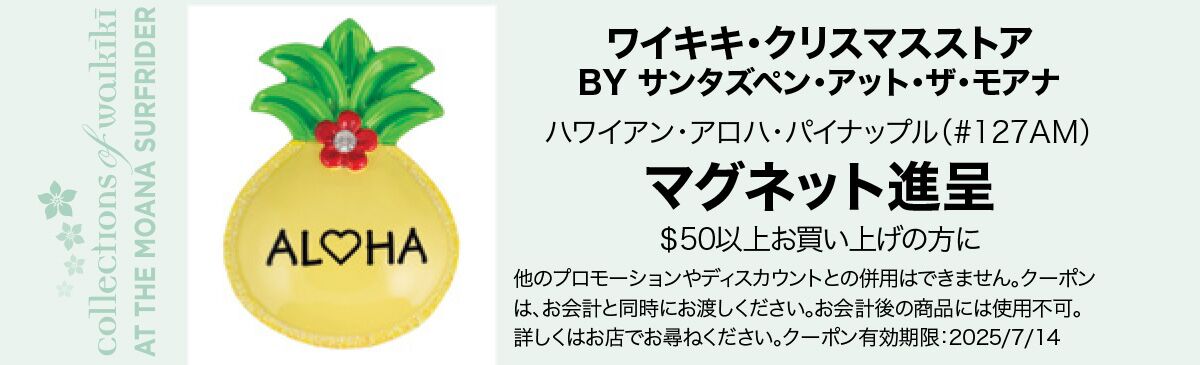 ワイキキ・クリスマスストア| コレクションズ・オブ・ワイキキ ワイキキ・クリスマスストア| コレクションズ・オブ・ワイキキ