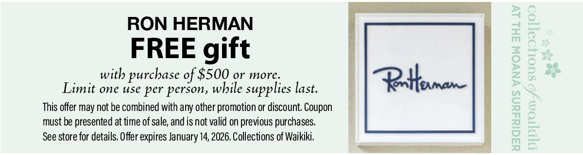 Ron Herman - Honolulu, Hawaii | Collections of Waikīkī