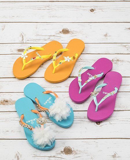 専用♡アメリカ きらきらパール装飾ビーチサンダルプレゼント♡ レアレア・マーケット オリジナルズ | コレクションズ・オブ・ワイキキ